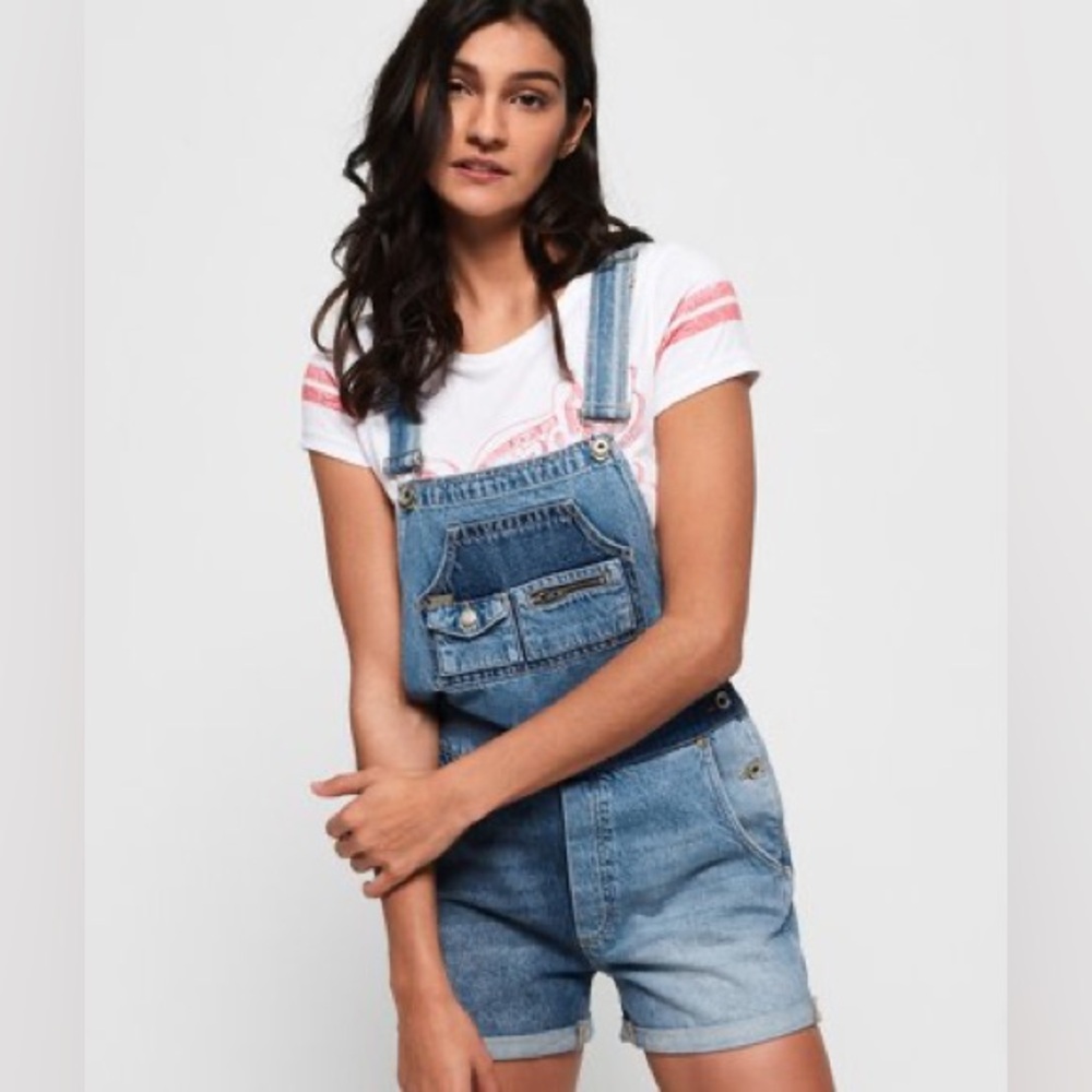 Denim Cut Off Dunagrees